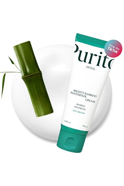 Purito PURITO SEOUL Mighty Bamboo Panthenol Cream 100 ml - crema usoara hrani...