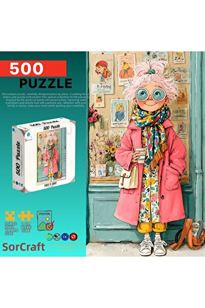 Soi Craft 500 Piece Puzzle Stylish Coffee Art