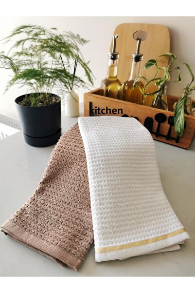 Halley Concept 40x60 2 قطعة قماش تجفيف منشفة المطبخ 100% قطن