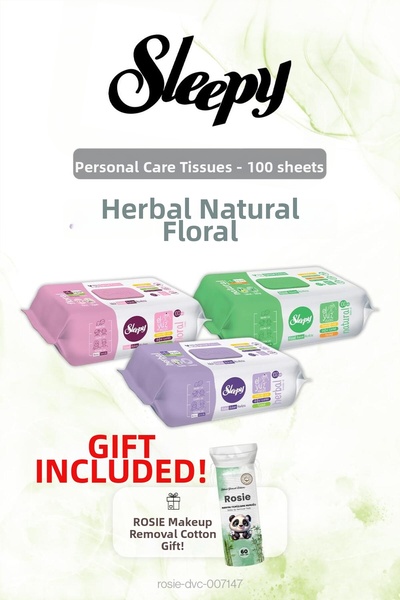 Sleepy 100-Piece Personal Care Towel Set X3 and Rosie Gift