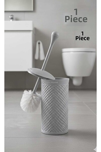 ÇEÇEN HOME (1 Piece) Drop Pattern Toilet Brush, Wc Brush, Bathroom Toilet Bow...