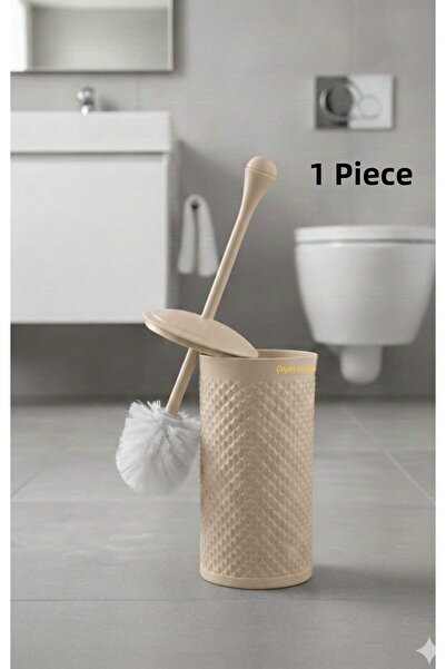 ÇEÇEN HOME (1 Piece) Drop Pattern Toilet Brush, Wc Brush, Bathroom Toilet Bow...