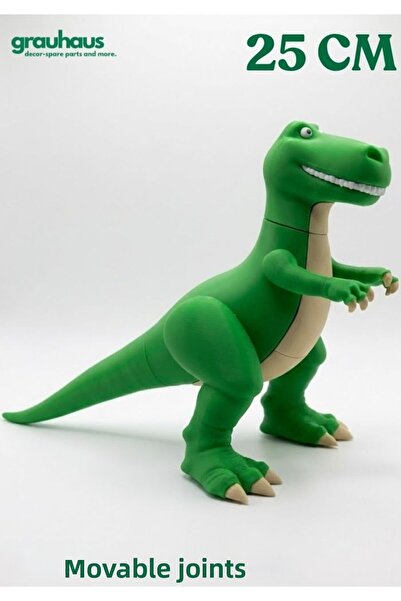 GRAUHAUS Animated Toy Story Toy Story Rex Figure 25 cm - Dinosaur Toy