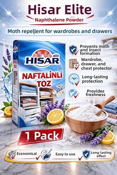 CT STONES Hisar Elit Naphthalene Powder Anti-Moth Cabinet and Drawer Protecto...