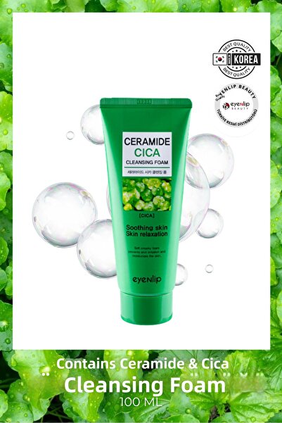 Eyenlip Beauty سيكا رغوة تنظيف مهدئة ومجددة تحتوي على السيراميد 100 مل