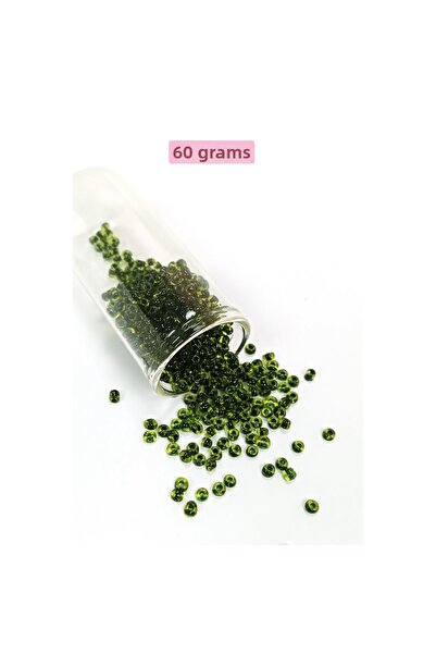 Royaleks Mărgele de nisip din sticlă turnată (8/0) 3 mm - 60 grame - Transpar...