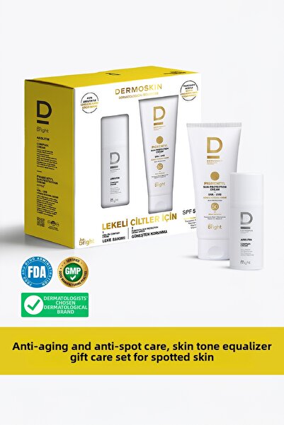 Dermoskin Be Bright Anti-Blemish Care Set |   Arbutin Complex Cream |   Pigme...