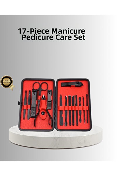 Lisinya 17-Piece Manicure Pedicure Set with Stylish Box Design, Durable and H...