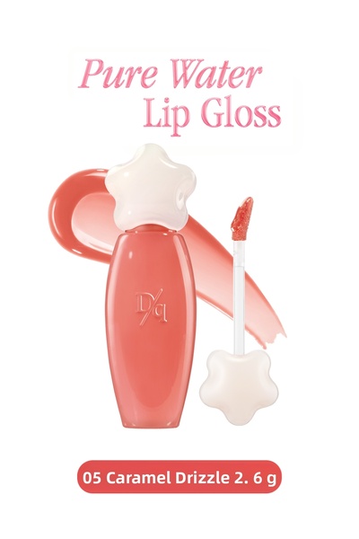 dasique Moisturizing and Nourishing, Lip Gloss Pure Water Lip Gloss (05 Caram...