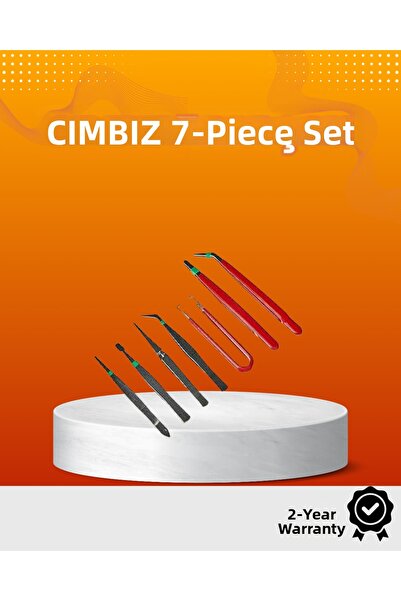 Lisinya 7-Piece Precision Tip Tweezers Set Antistatic Esd Coated Professional...