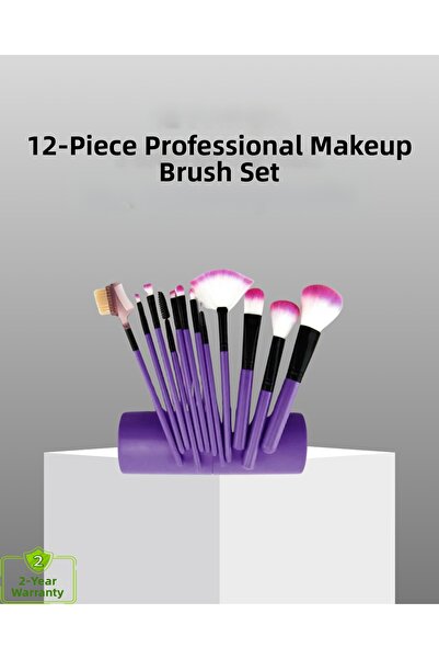 Lisinya Ultra Soft 12-Piece Makeup Brush Set – Does Not Shed Bristles, Can Be...