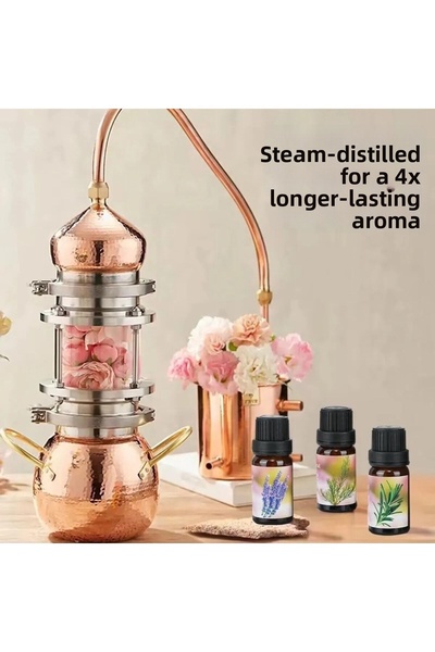 TakÇalıştır Essential Oil Pure Set of 3 Mixed Starter Pack Aroma Therapy