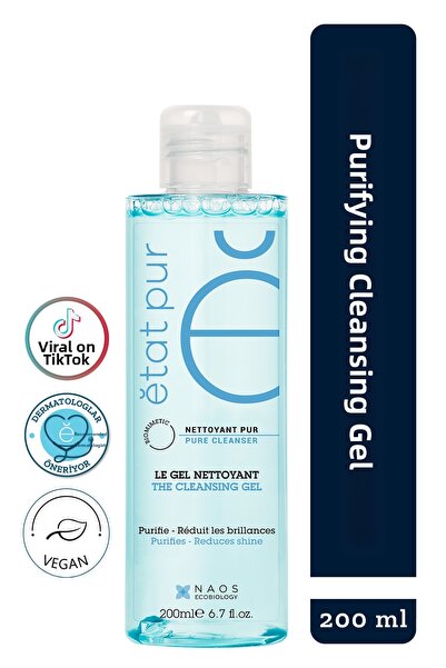 Etat Pur جل التنظيف جل تنظيف الوجه المنقي للبشرة الدهنية والمعرضة لحب الشباب ...