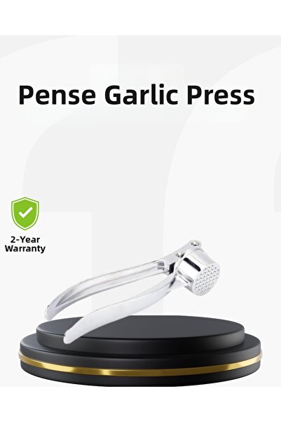 CT STONES Professional Garlic Press Sturdy Construction and Comfortable Grip