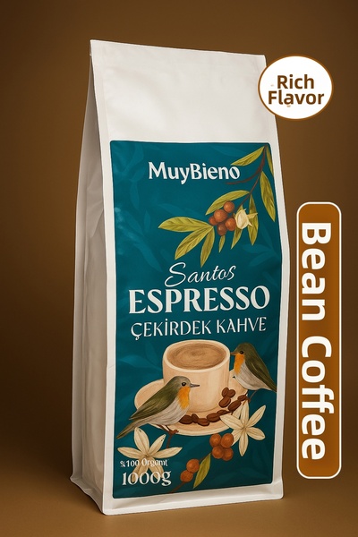 mb Muybieno Muybieno Santos Espresso Core Coffee - 1000 Gr.