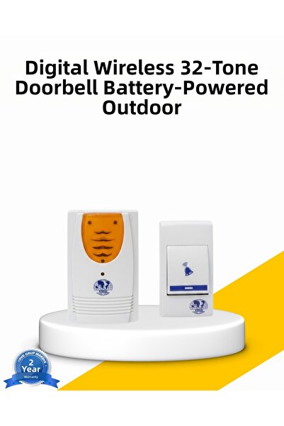 Epilons Wireless Doorbell Easy Installation and Use