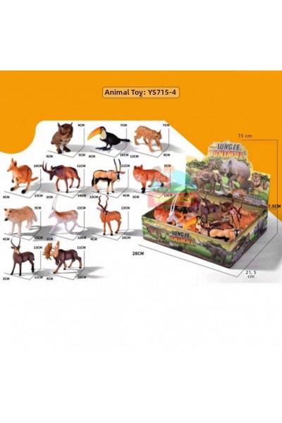 NW NessiWorld YS715-4 ستاند.16 سلسلة الحيوانات البرية -ZRV