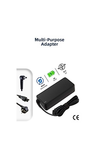 Epilons 12V 3A 5.5 * 2.5mm 36W Ac/Dc Adapter