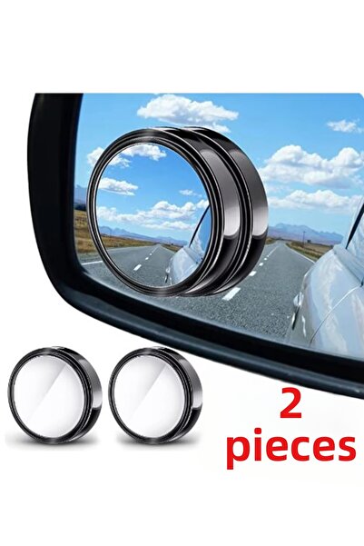 NW NessiWorld Adjustable Blind Spot Mirror Black 2 Pieces Cm-031