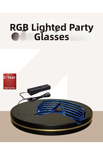 xirshop نظارات مضيئة بتقنية LED للترفيه الليلي