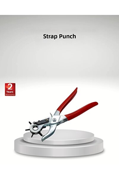 Lisinya Punching Pliers 6-Head Multi-Purpose Stainless Steel Ergonomic -