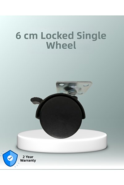 Teknoşık TEKNO ŞIK Picior pivotant blocabil de 6 cm cu protecţie pentru podea