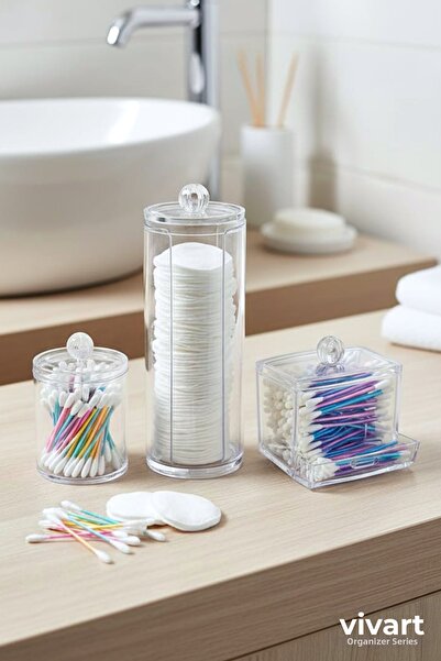 F BLACKSTONE Σετ 3 τεμαχίων με καλύμματα για βαμβάκι και δίσκους |   Οργανωτή...