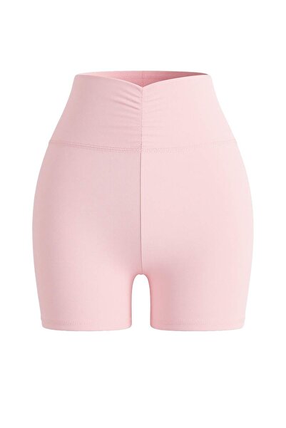 Trendyol Collection Rosa Taucher-/Scuba-Sport-Leggings THMSS26TY00015