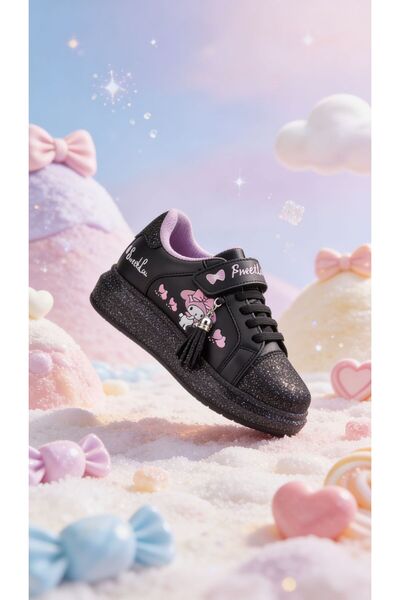 ZACOZ حذاء رياضي للفتيات من ميلوديا بتفاصيل لامعة، حذاء رياضي (اختر مقاس أكبر...