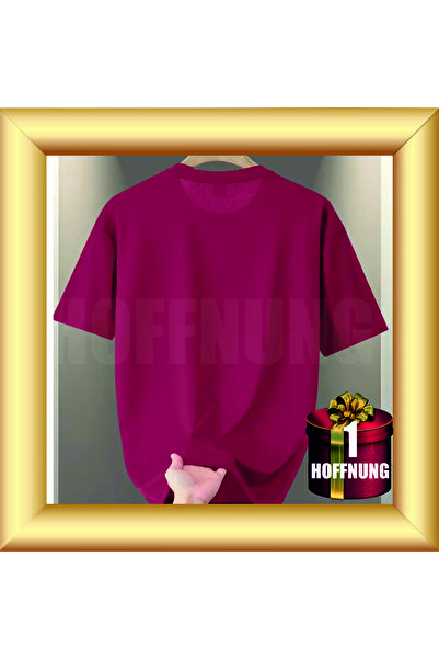 HOFFNUNG Unisex Short Sleeve Round Neck Bicycle Flowers Printed Solid Color t...