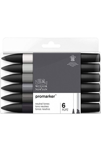 Winsor Newton Winsor & Newton Promarker 6'lı Neutral Tones