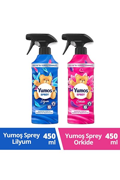 Yumoş Sprey Yıkaması Zor Eşyalar Için Orkide ve Lilyum 450 ml