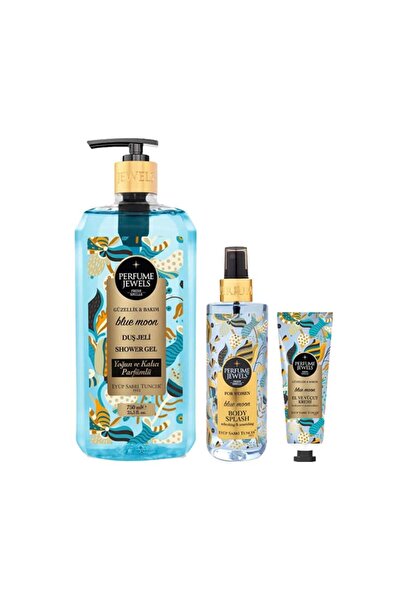 Eyüp Sabri Tuncer Blue Moon Duş Jeli 750 Ml, Vücut Spreyi 250 Ml, El Kremi 50 ml