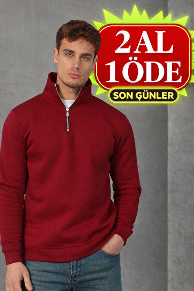 COTTONLAB Φούτερ Unisex Relax Fit Relaxed Cut με απαλή υφή Fleece εσωτερικά μ...