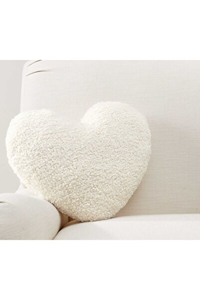 Foksan Deri وسادة رمي مزخرفة على شكل قلب