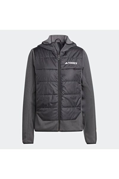 adidas Jachetă de exterior neagră pentru femei Multi Hyb JACHETĂ DE EXTERIOR ...