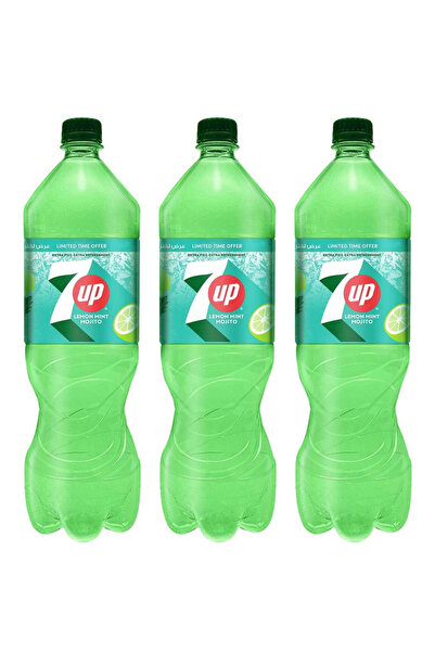 7 Up موهيتو الليمون والنعناع 3 × 1.5 لتر
