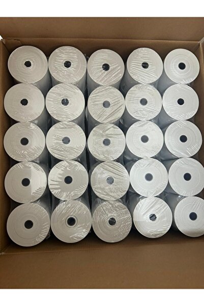 POS 80x70 Tse 1. Kalite Termal Yazıcı Adisyon Rulosu 50 Adet (5 Paket) Atık K...