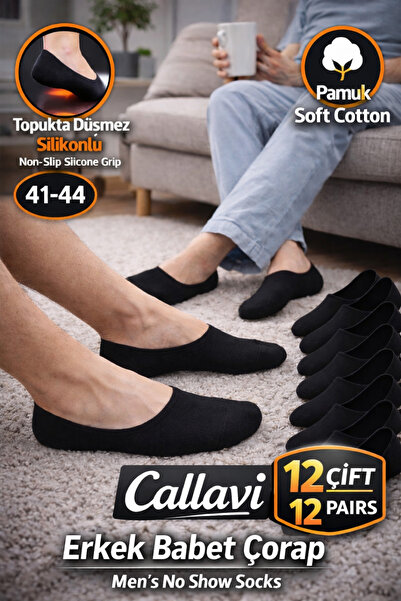 CALLAVI Slikonlu erkek babet 12 çift