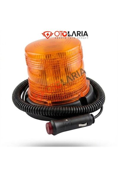 Otolaria Tepe Lambası Mıknatıslı Buyuk Cakarlı 12/24V Sarı
