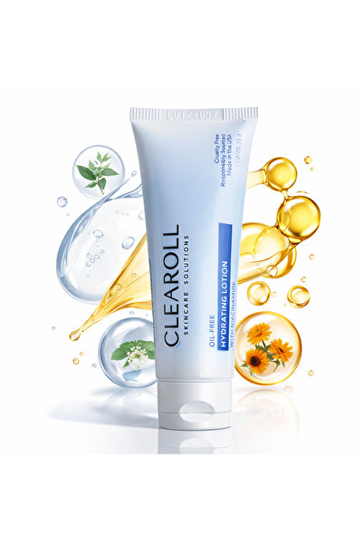 CLEAROLL Ενυδατική λοσιόν προσώπου με νιασιναμίδη, χωρίς λάδι, μειώνει την ερ...