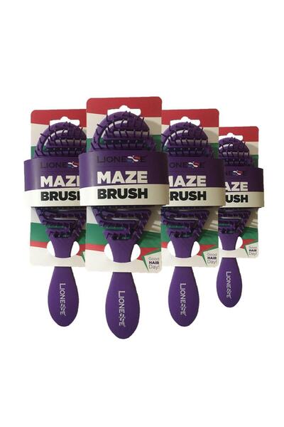 Tarko Perie de păr Lionesse Ovală Mov x 4