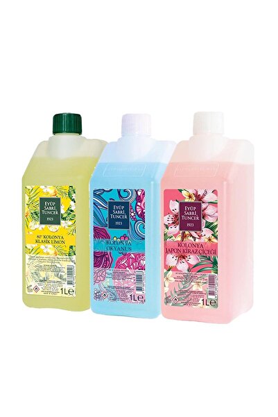 Eyüp Sabri Tuncer Klasik Limon, Japon Kiraz Çiçeği ve Okyanus Kolonyası Yedek...