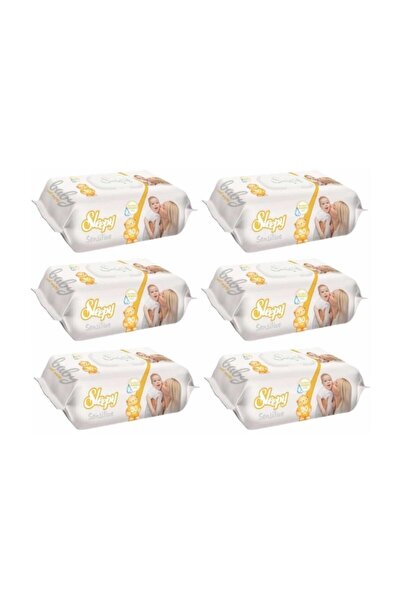 Sleepy منشفة مبللة 90 ورقة مجموعة من 6