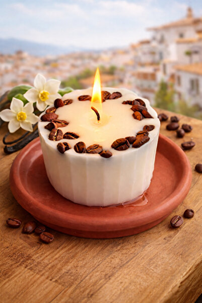 Nil Mum Vanilya Kokulu Kahve Rüyası | 2 li Mum Seti |