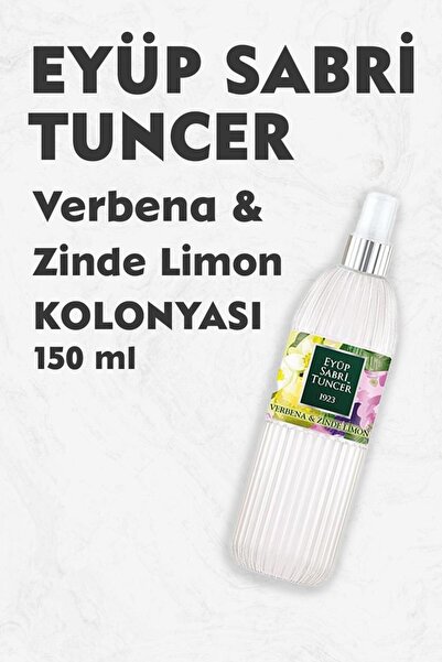 Eyüp Sabri Tuncer Verbena & Zinde Limon Kolonyası 150 ml
