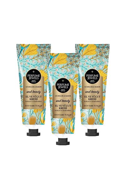 Eyüp Sabri Tuncer كريم العطر جويلز سول بيوتي لليدين والجسم 50 مل × 3