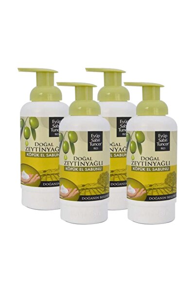 Eyüp Sabri Tuncer صابون رغوي لليدين بزيت الزيتون 500 مل × 4