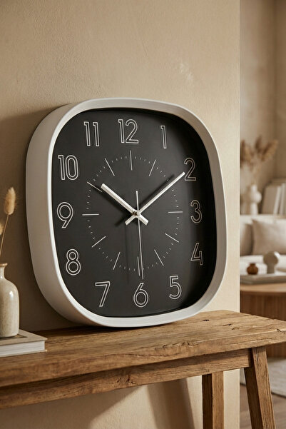 Frapan Home Ceas de perete cu mecanism silențios din sticlă reală GLX 30 cm