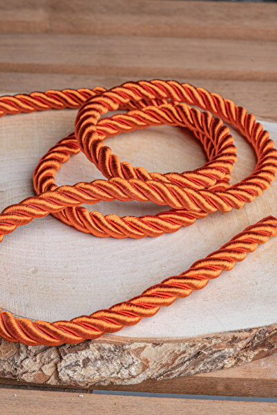 MEFAKS TEKSTİL 10 mm Örgü İpi Halat İpi – Bambu Kordon İp (1 Metre), Supla Ru...